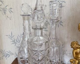 Cut Glass Decanters