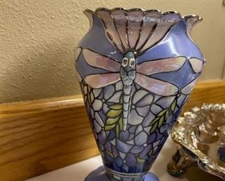 Dragonfly Vase