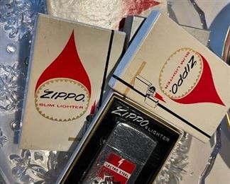 Vintage Zippo Lighters