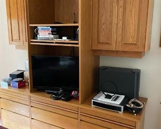 Oak Entertainment Center