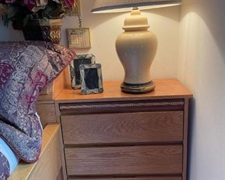 Oak Nightstand 