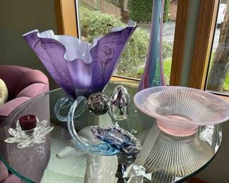 Blown Glass Decor