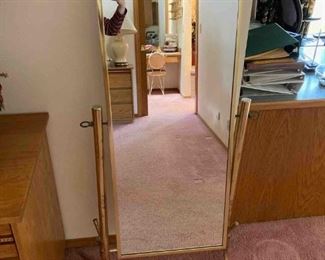 Mid-Century Stand Up Mirror