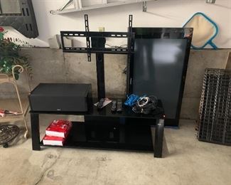 Entertainment Center with TV Mount