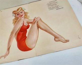 WW2 Esquire Varga Pin Up Prints