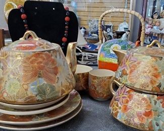 Antique Satsuma Pottery