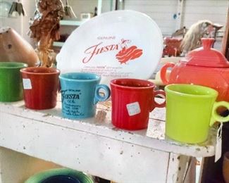 Vintage Fiestaware Dishes