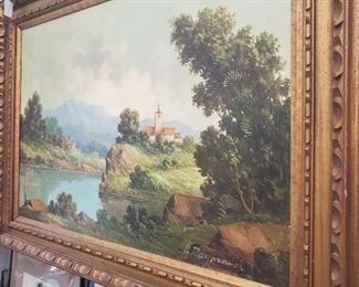 Antique Oil Painting