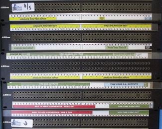 LOT OF 5 BITTREE PATCHBAY 2 RU BANTAM AUDIO