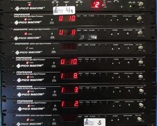 LOT OF 9 PICO MACOM PFAP-550MS