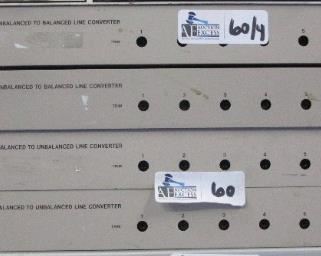 LOT OF 4 TASCAM LA-80 LINE CONVERTER