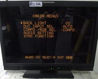 JVC MULTI FORMAT LCD MONITOR DT-V24L3DY