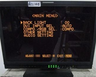 JVC MULTI FORMAT LCD MONITOR DT-V24L1D