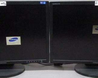 LOT OF 2 SAMSUNG MONITORS INCLUDING MODEL 275T