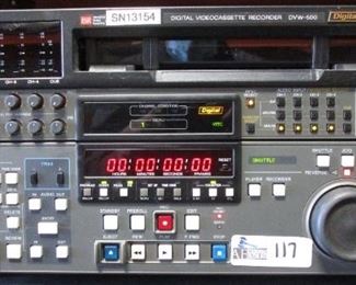SONY DVW-500 DIGI BETA CAM S/N 13154