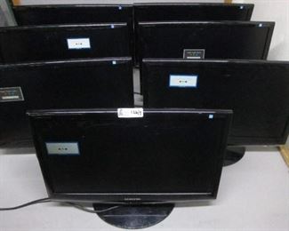 LOT OF 7 MONITORS INCLUDING SAMSUNG 2333SW,