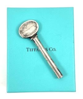 Tiffany & Company Sterling Silver Twist Toothpaste Key