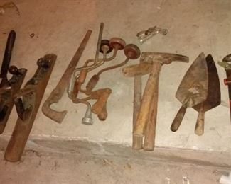 Assorted workshop tools