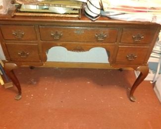 Vintage solid wood desk