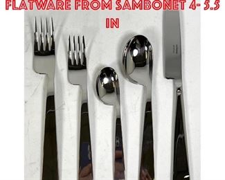 Lot 60 20 pcs Gio Ponti Conca Flatware from Sambonet 4 5.5 in