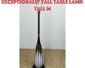 Lot 66 AnnaLisa Thomson Exceptionally Tall Table Lamp. Tall M