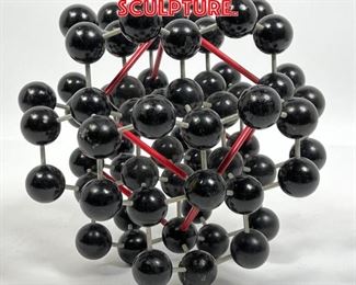 Lot 94 Atomic Ball Table Sculpture. 