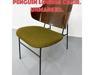 Lot 119 IB Kofod Larsen Selig Penguin Lounge Chair. Unmarked.