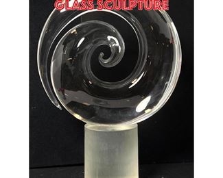 Lot 187 Livio Seguso 78 Murano Glass Sculpture