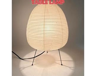 Lot 195 Noguchi Akari table lamp