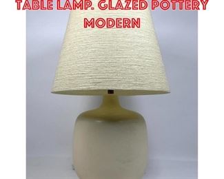 Lot 259 GUNNAR LOTTE BOSTLUND Table Lamp. Glazed Pottery Modern