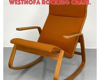 Lot 265 Ingmar Relling for Westnofa Rocking Chair. 