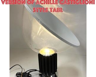 Lot 280 Contemporary Version Of Achille Castiglioni Style Tabl