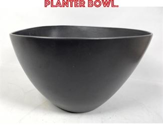 Lot 297 Large Glazed Pottery Planter Bowl. 