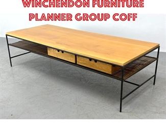 Lot 329 Paul McCobb for Winchendon Furniture planner group coff