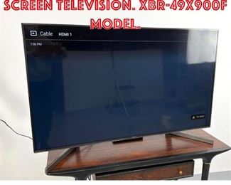 Lot 340 49 inch SONY Flat Screen Television. XBR49X900F Model.