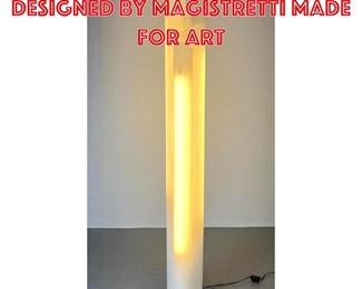 Lot 385 Chimera floor lamp designed by Magistretti made for Art