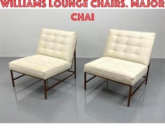 Lot 422 Pr Mitchell Gold Bob Williams Lounge Chairs. Major chai