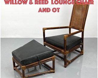 Lot 427 TOMMI PARZINGER for WILLOW REED Lounge Chair and Ot