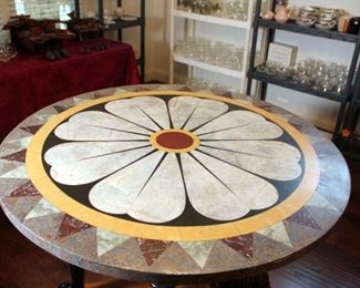 Pietra Dura Antique Table