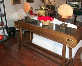 Marble Top Sofa Table
