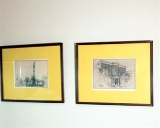 Kent Hagerman Etchings