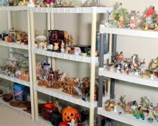 Large Selection of Bird Figurines