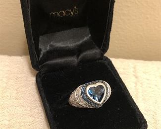 Judith Ripka Sterling London Blue Topaz