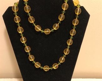 Joan Rivers Crystal Necklace 