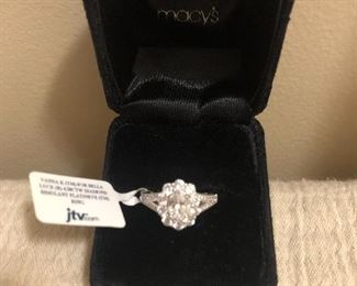 Vanna K Sterling Ring 