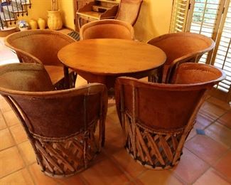 Mexican equipale pigskin leather chair