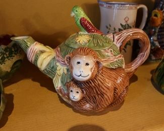 Mexican, South American, European pottery and ceramics