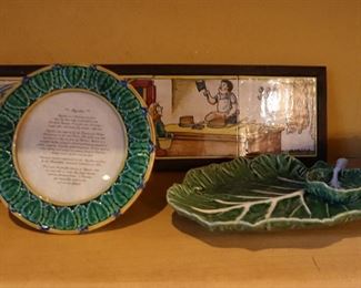 Mexican, South American, European pottery and ceramics