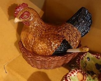 Mexican, South American, European pottery and ceramics