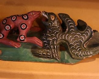 Mexican, South American, European pottery and ceramics